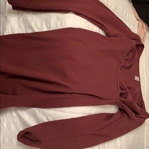 Maroon dress American apparel